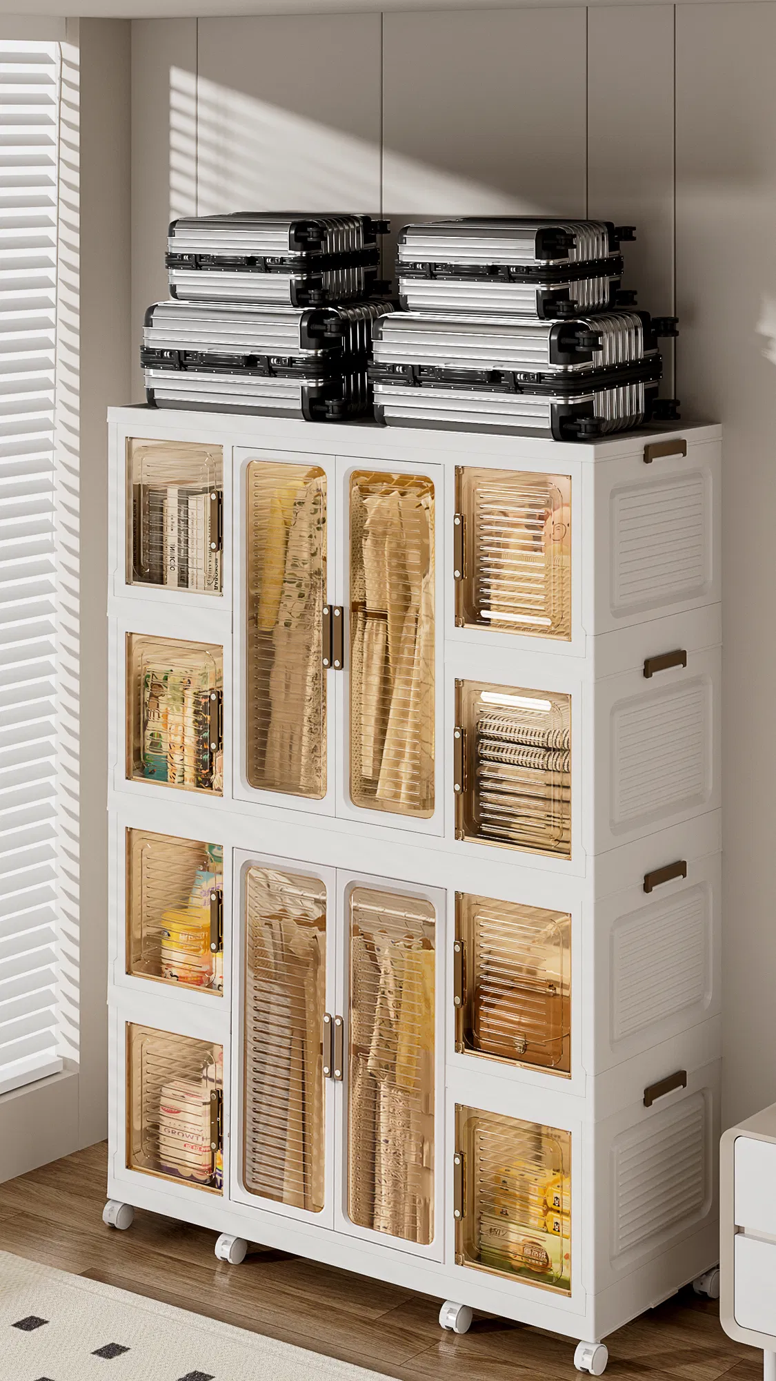 Portable Wardrobe Closet Organizer