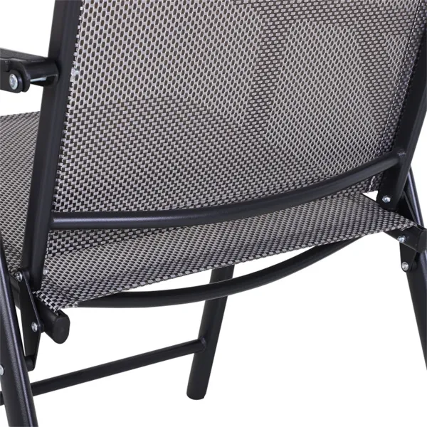 Folding Steel Mesh Chair, picture 2 of 5