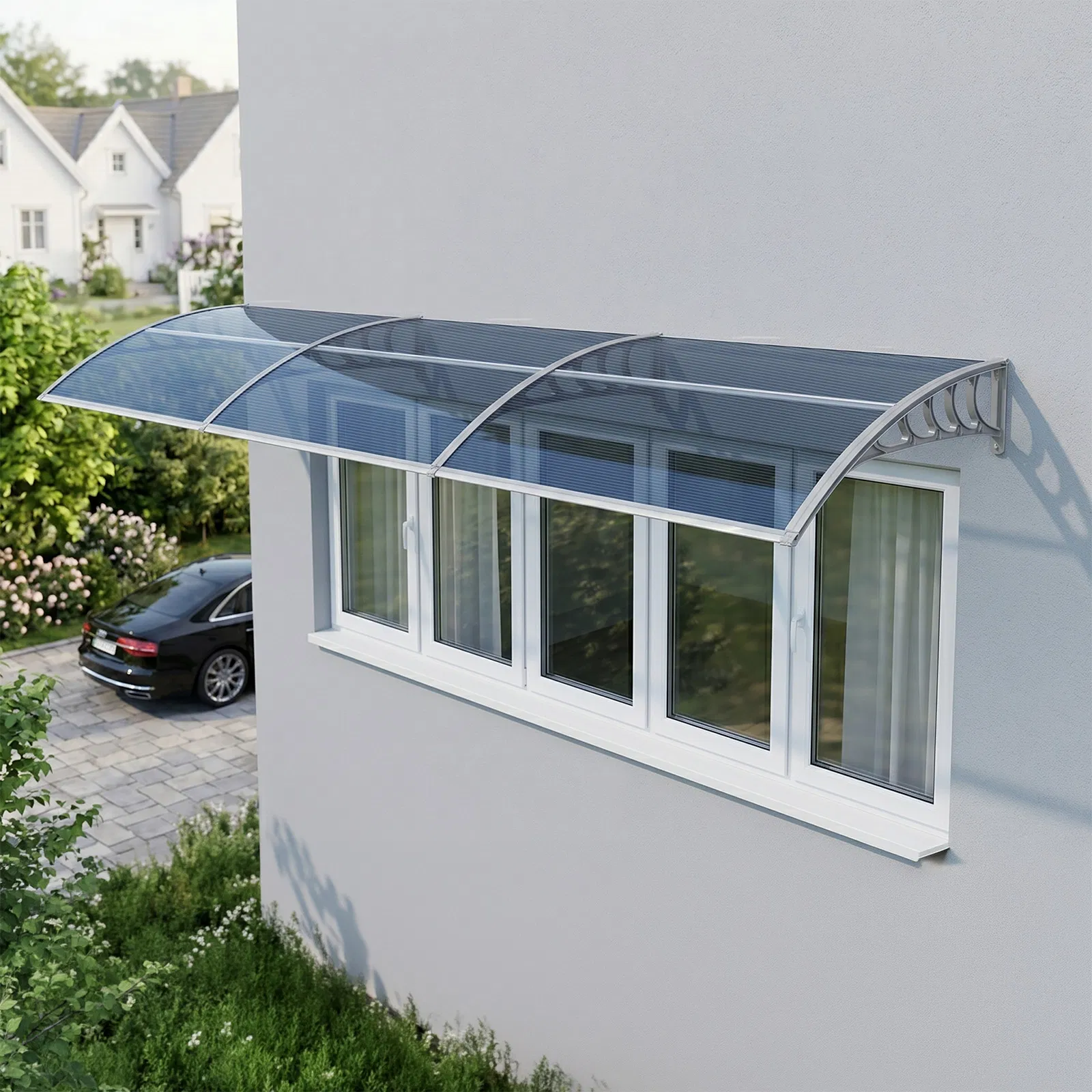 Awning for Door Entrance Window, 38x120 Inch Window Canopy Exterior, UV Rain Snow Protection for House… image 10