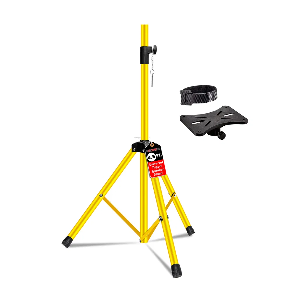 5 Core Speaker Stand Adjustable 31 to 54" PA DJ Tripod Stands Heavy Duty w 35mm Add 132 Lbs image 23