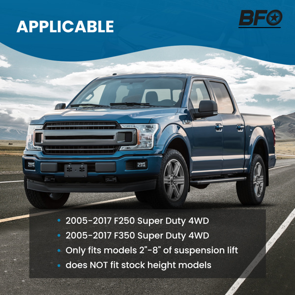 转向稳定杆 Dual Steering Stabilizer For Ford F-250 F-350 Super Duty 4WD 2005-2024 C33132337-15
