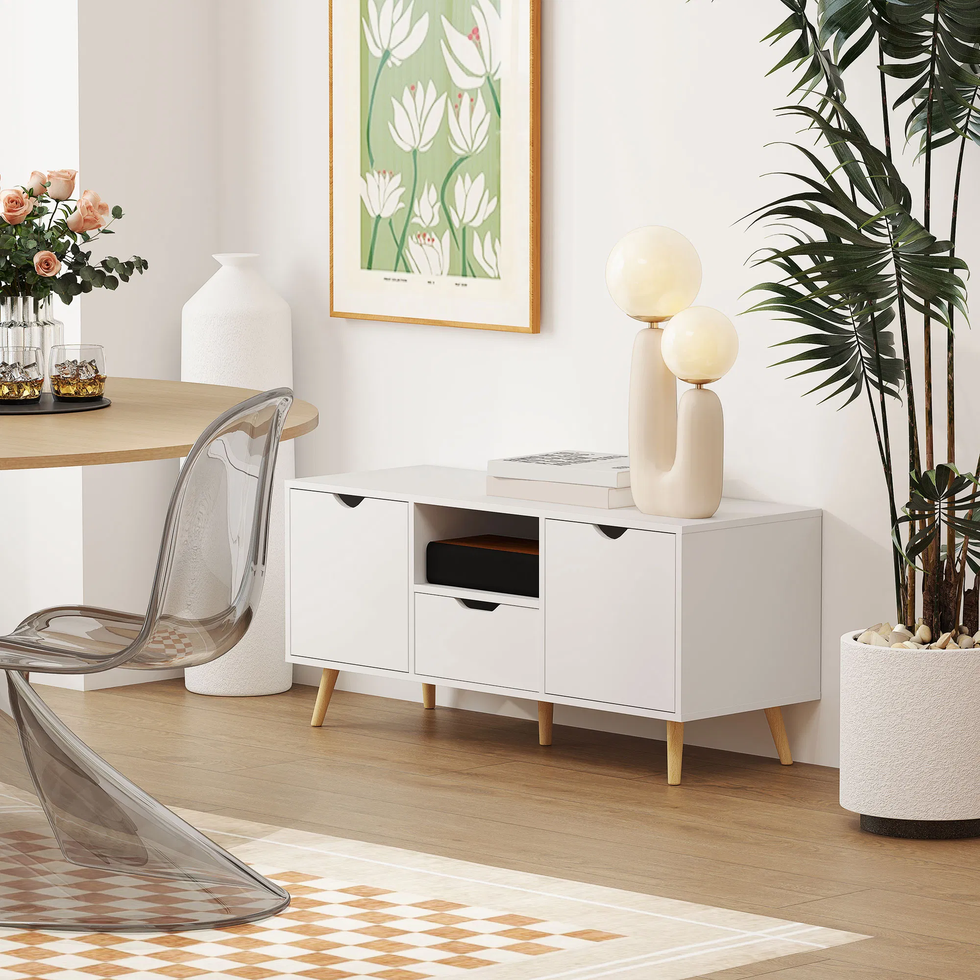 TV Stand with Storage, picture 2 of 5