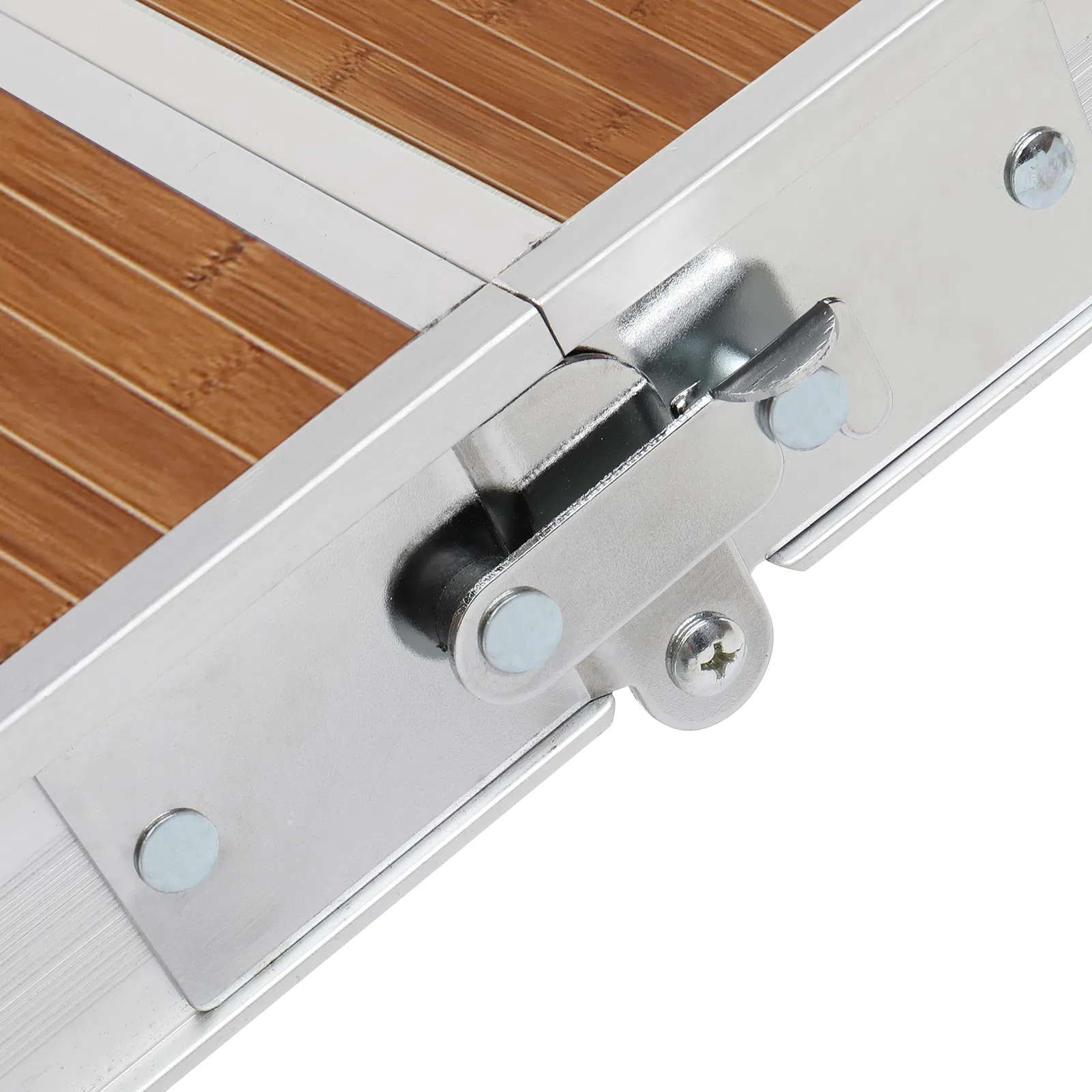136*85.5*67cm 50kg Aluminum Alloy Table And Chair One Piece Camping One Piece Table And Chair Wood Grain… image 20