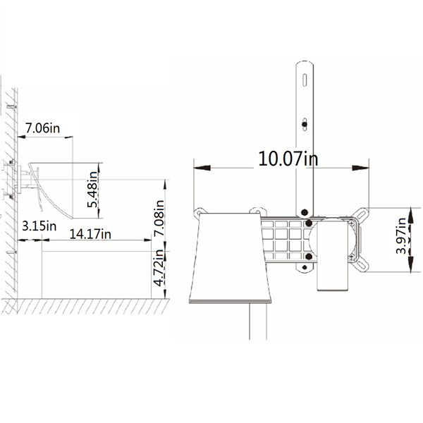 壁挂式浴室瀑布式水龙头Wall mounted bathroom waterfall faucet-11