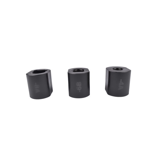 油管接头安装工具 Aluminum Fuel Line Fittings Installation Tool Fuel Hose Repair Tool Kit Black Fit from -4 to -16 Hose End Socket Nuts-25