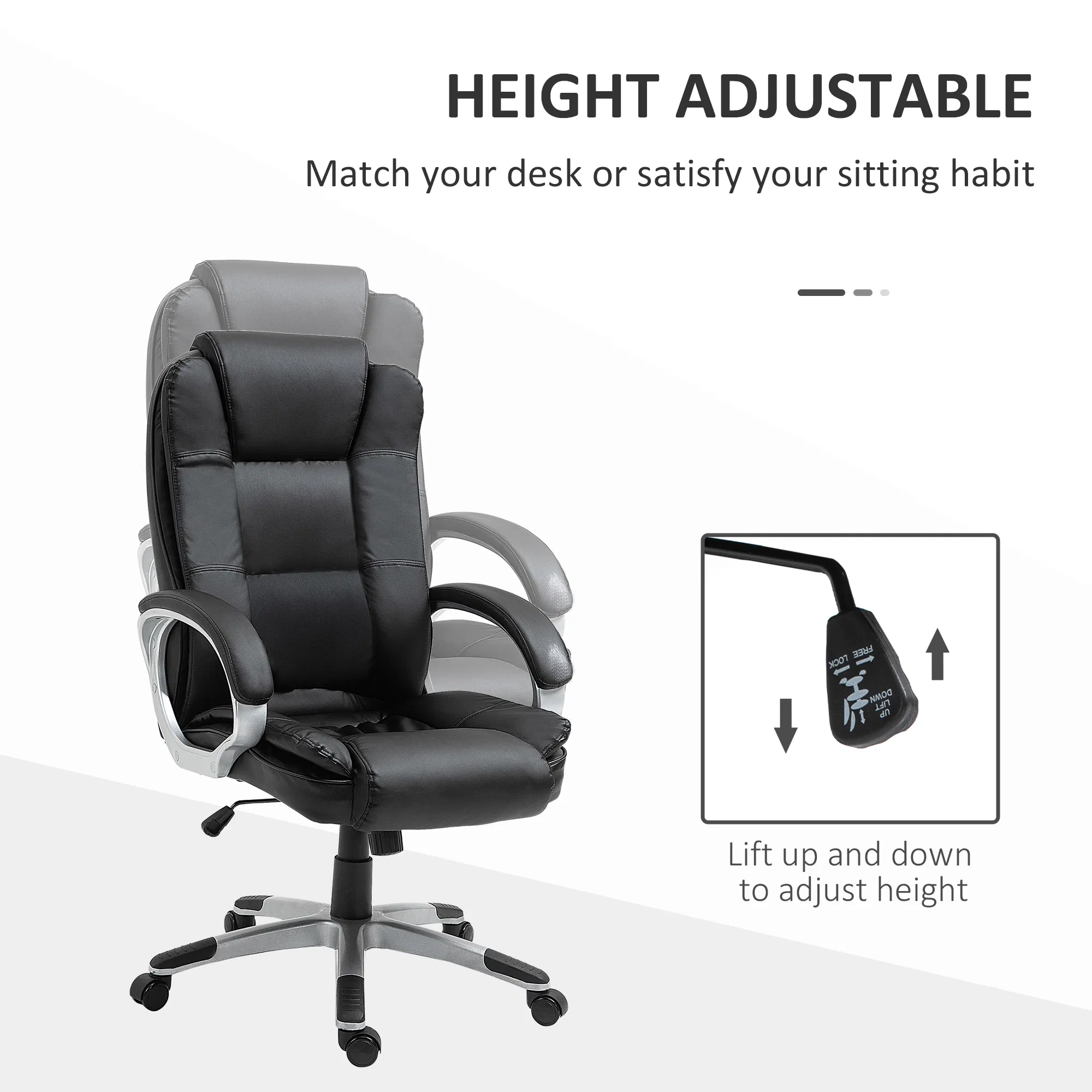 High Back Executive Office Chair, picture 2 of 5