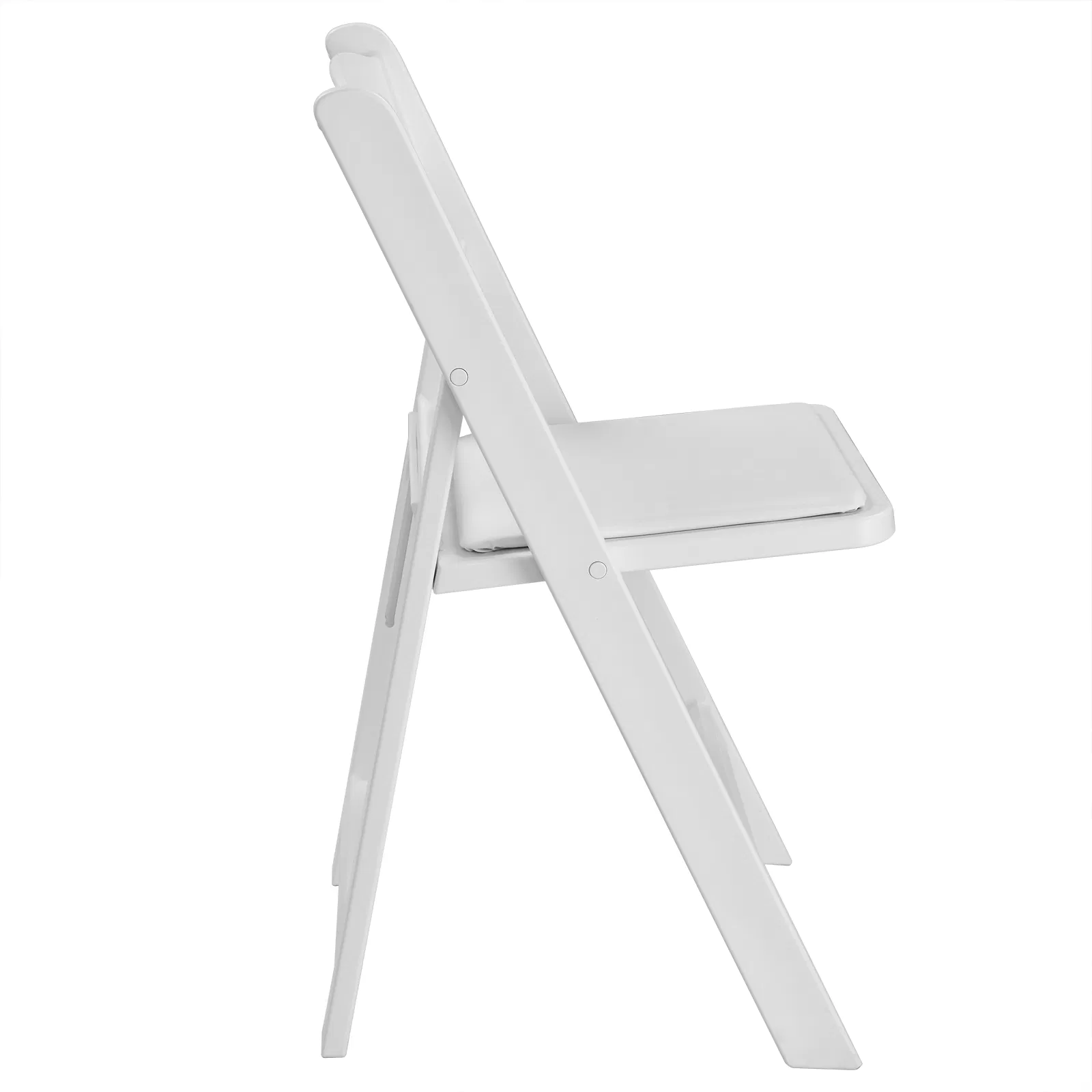 [Replacement 15868578]4 Pack Folding Chairs, Resin Chairs with Padded Seat, Comfortable Event Chairs… image 14