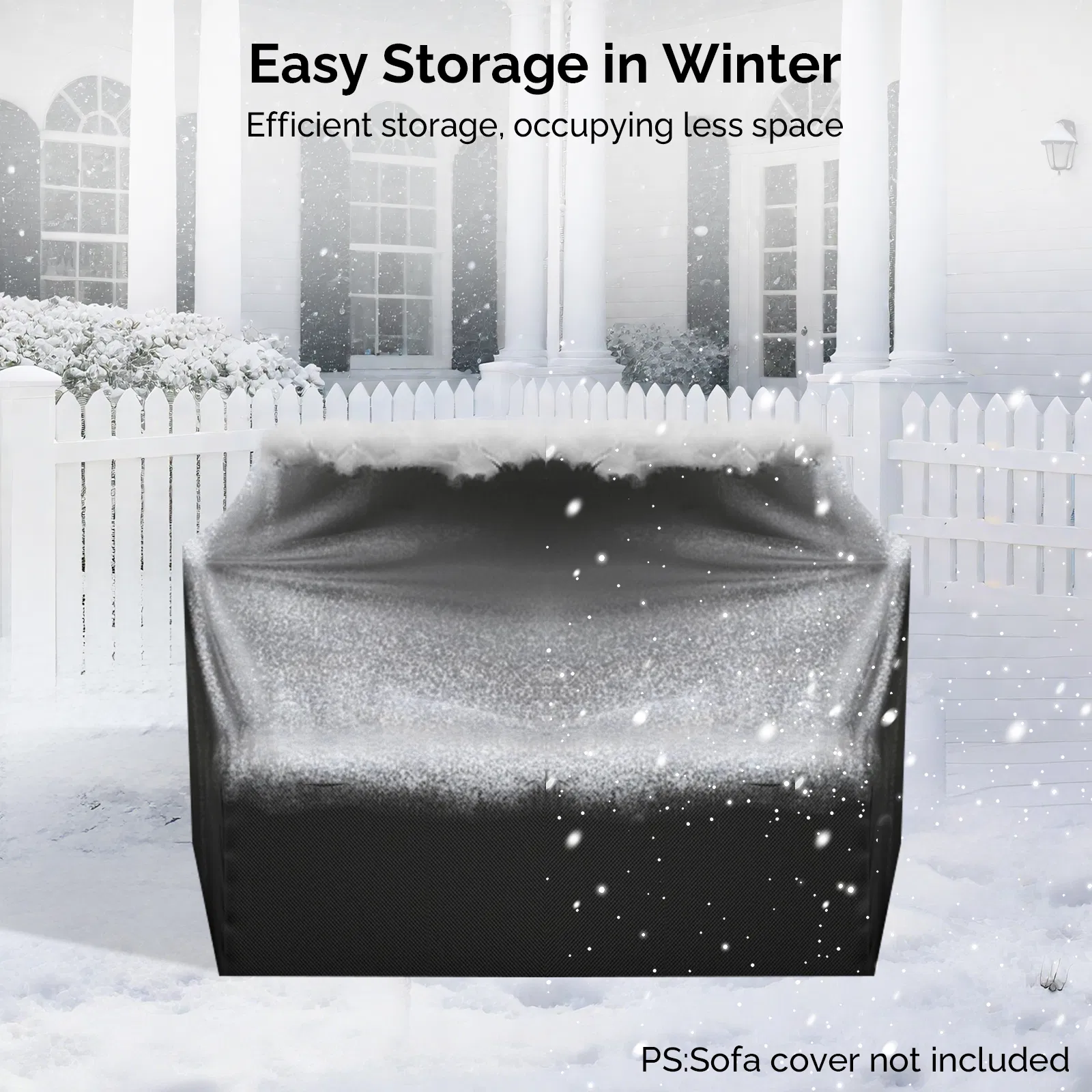 2pcs armless sofa + 2pcs footstool + 1pcs double sofa + 1pcs coffee table with storage, gray gradient… image 7