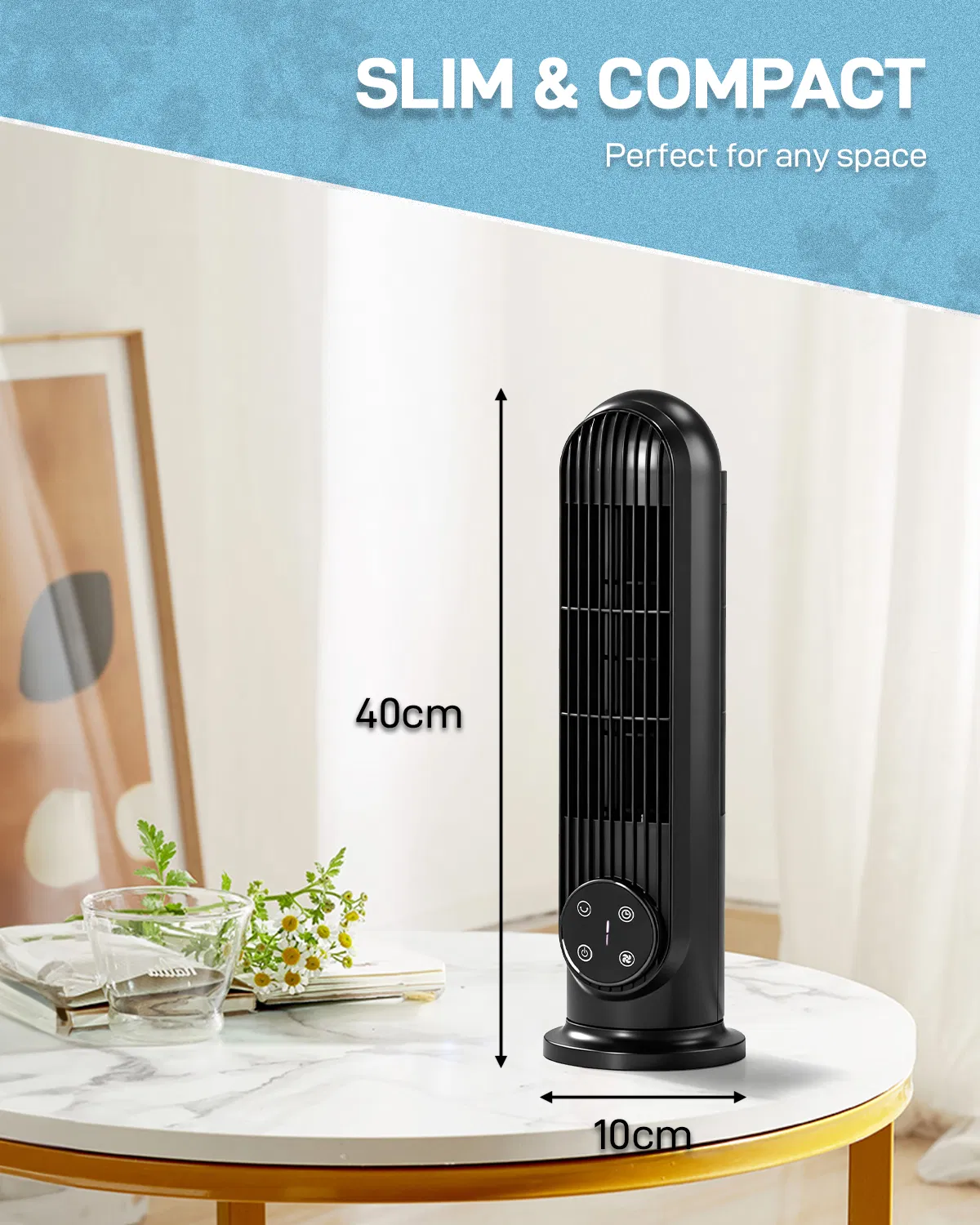 Cooling Fan with Adjustable Wind 42 Cm image 6