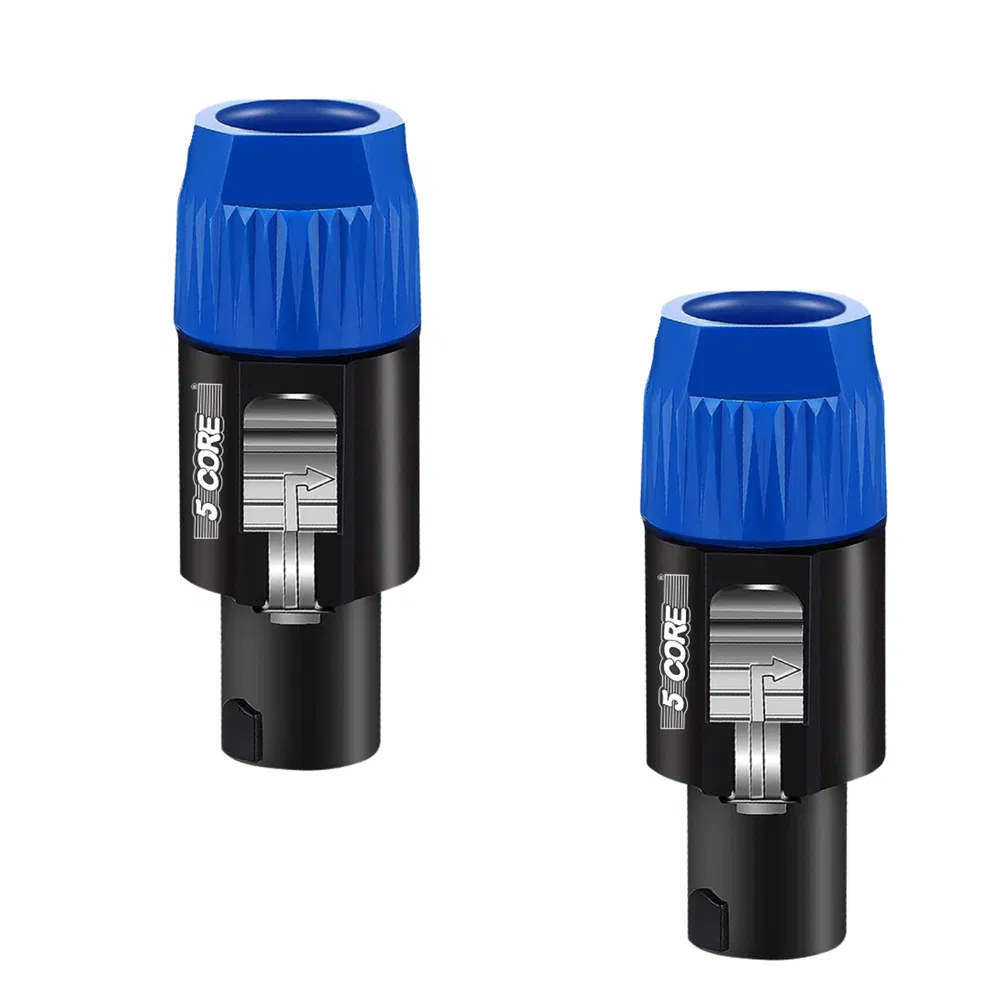 5Core Speakon Adapter High Quality Audio Jack Male Audio Pin Speaker Adapter Connector image 16