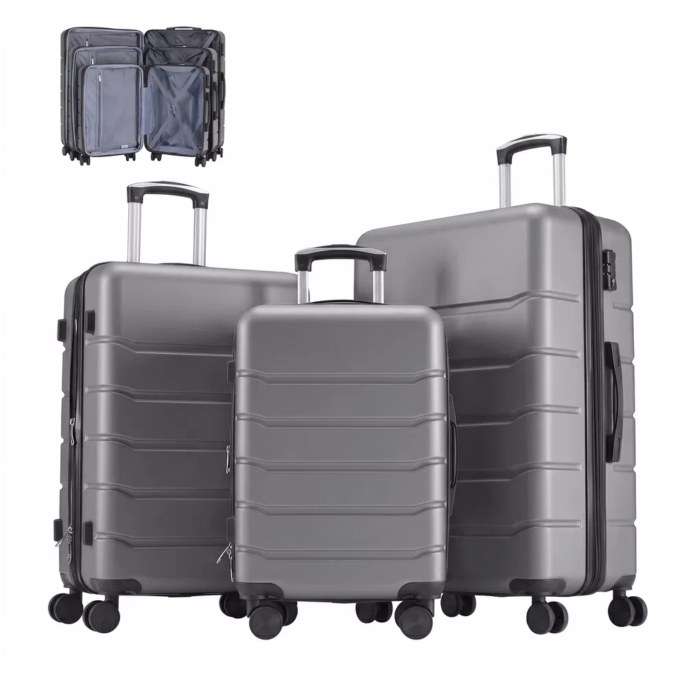 Carry-On Luggage, Hard Shell ABS Suitcase with Double Spinner Wheels, Lightweight Expandable Rolling Luggage with TSA Lock image 17