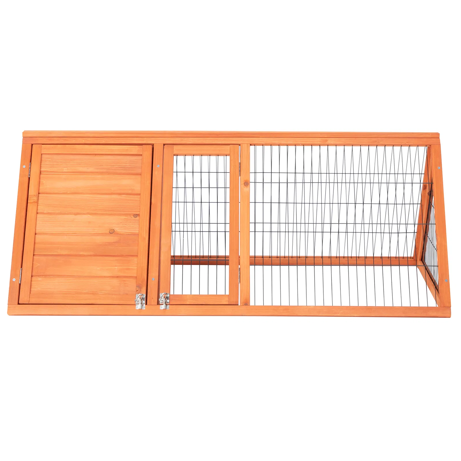 50" Wooden Rabbit Guinea Pig Hutch Wooden Rabbit Guinea Pig House image 3