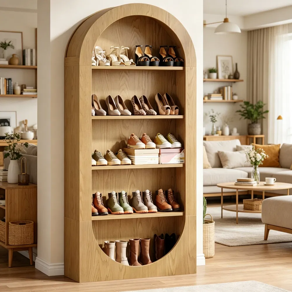 Arched Shoe Storage Cabinet, picture 5 of 5