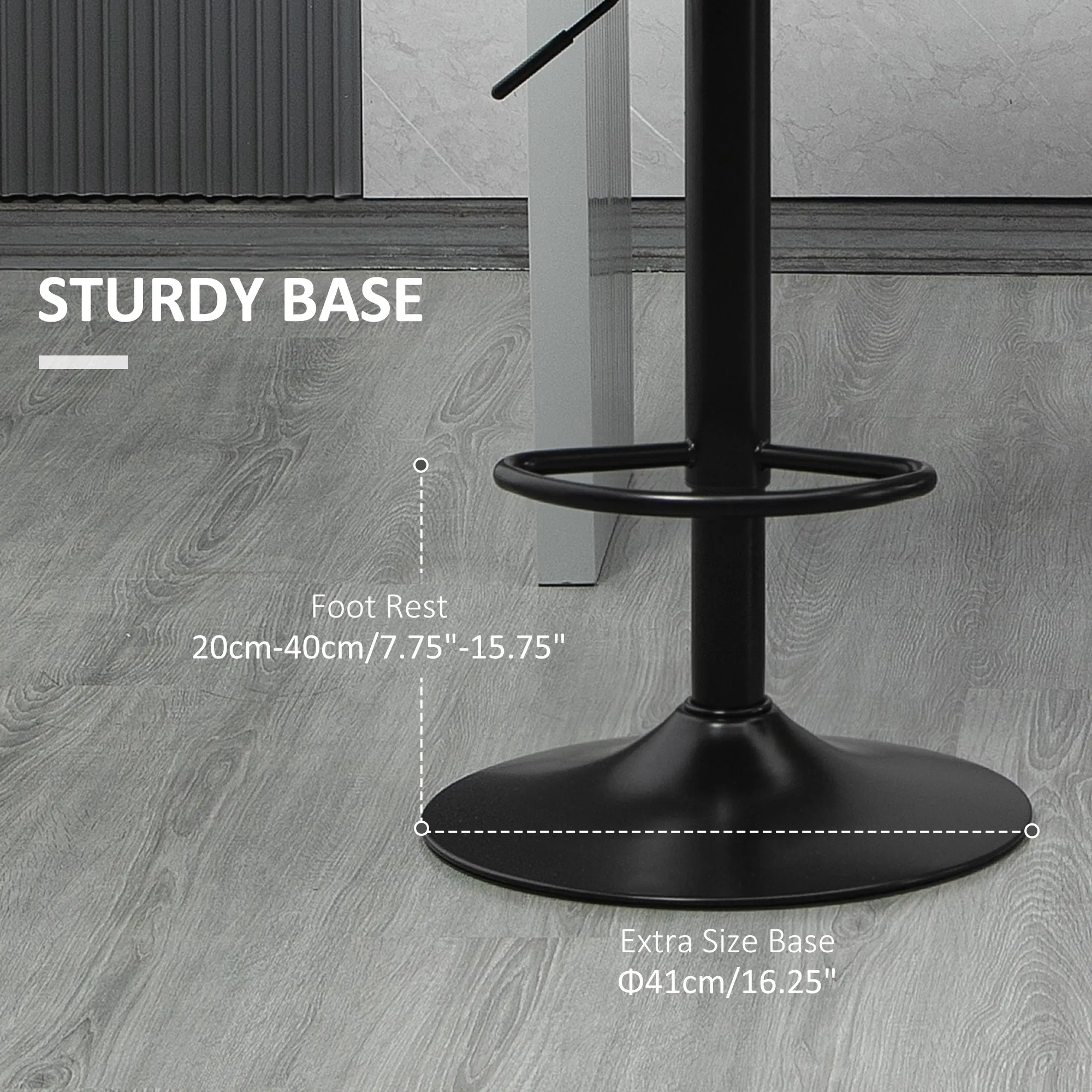 Swivel Adjustable Bar Stools, picture 3 of 5