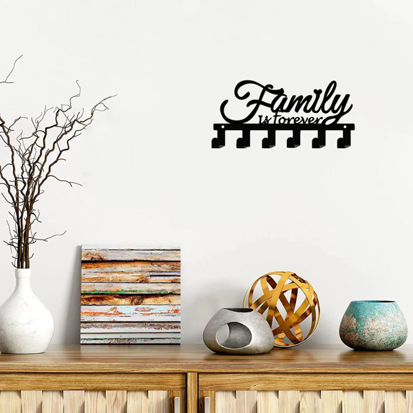 CIFbuy Modern Wall Mounted Key Holder with Shelf Entryway Organizer for Home Decor and Storage(TikTok, temu pick-up service)-11