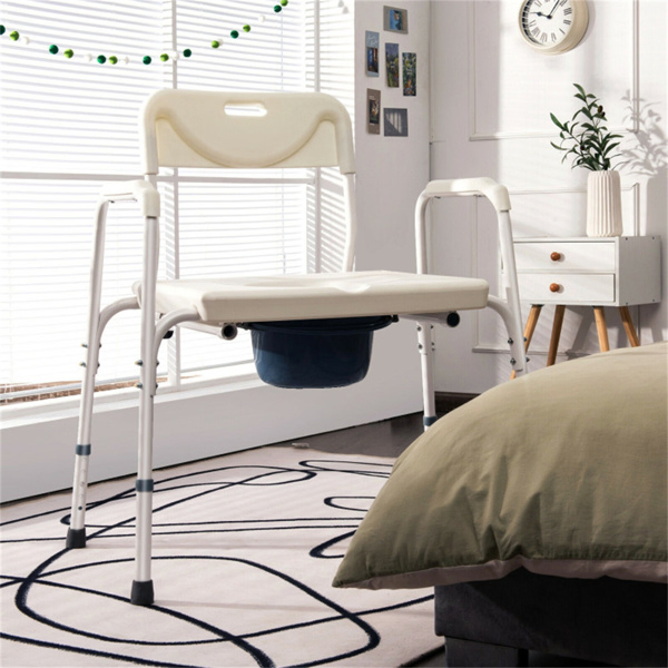3-in-1 Heavy-Duty Commode Chair (34