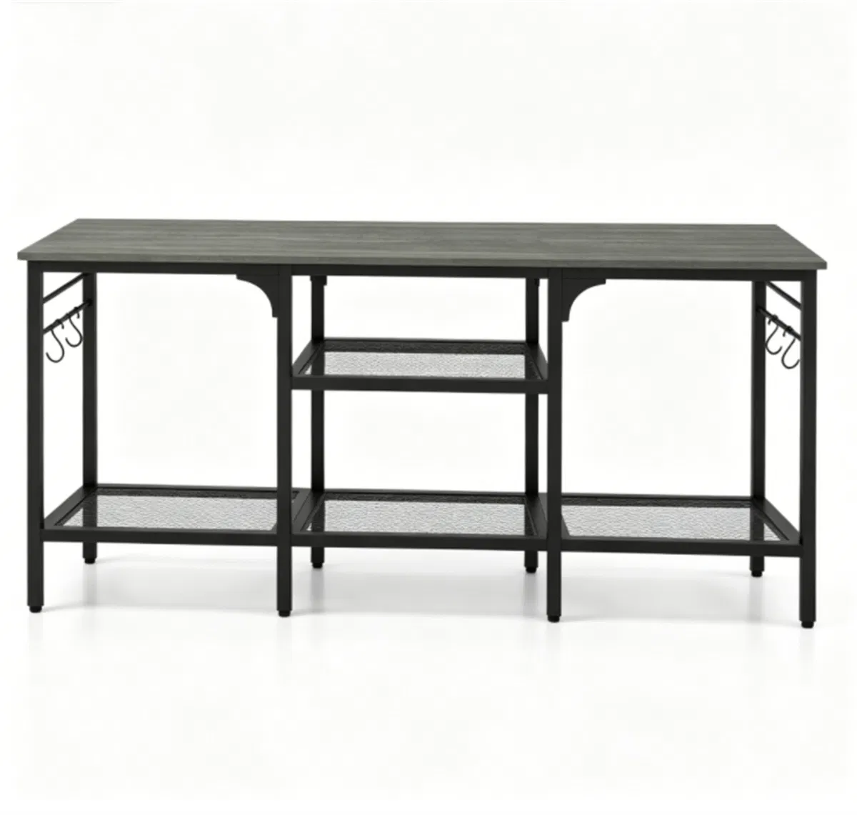 3-Tier Metal TV Stand