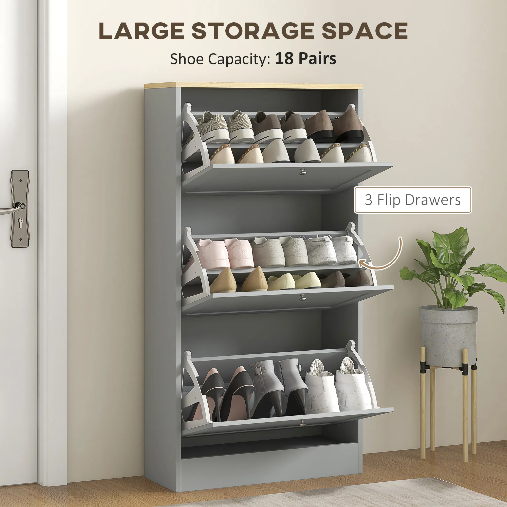 Shoe Storage Cabinet, picture 2 of 5