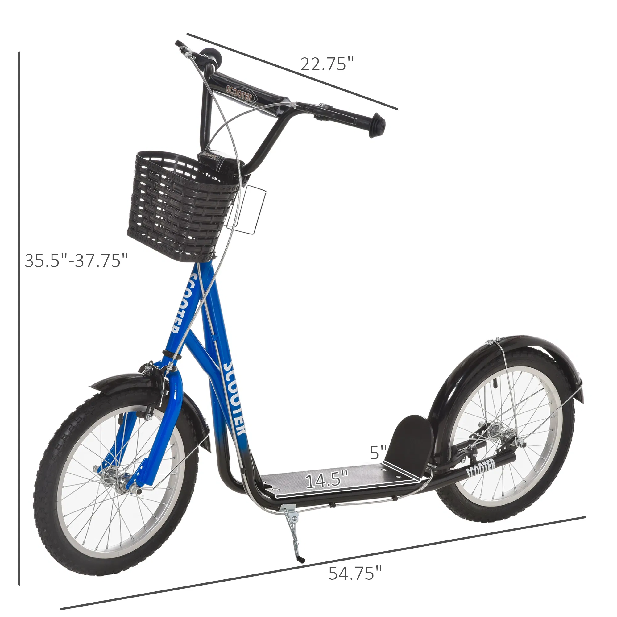Kick Scooter with Adjustable Handlebar — photo 3