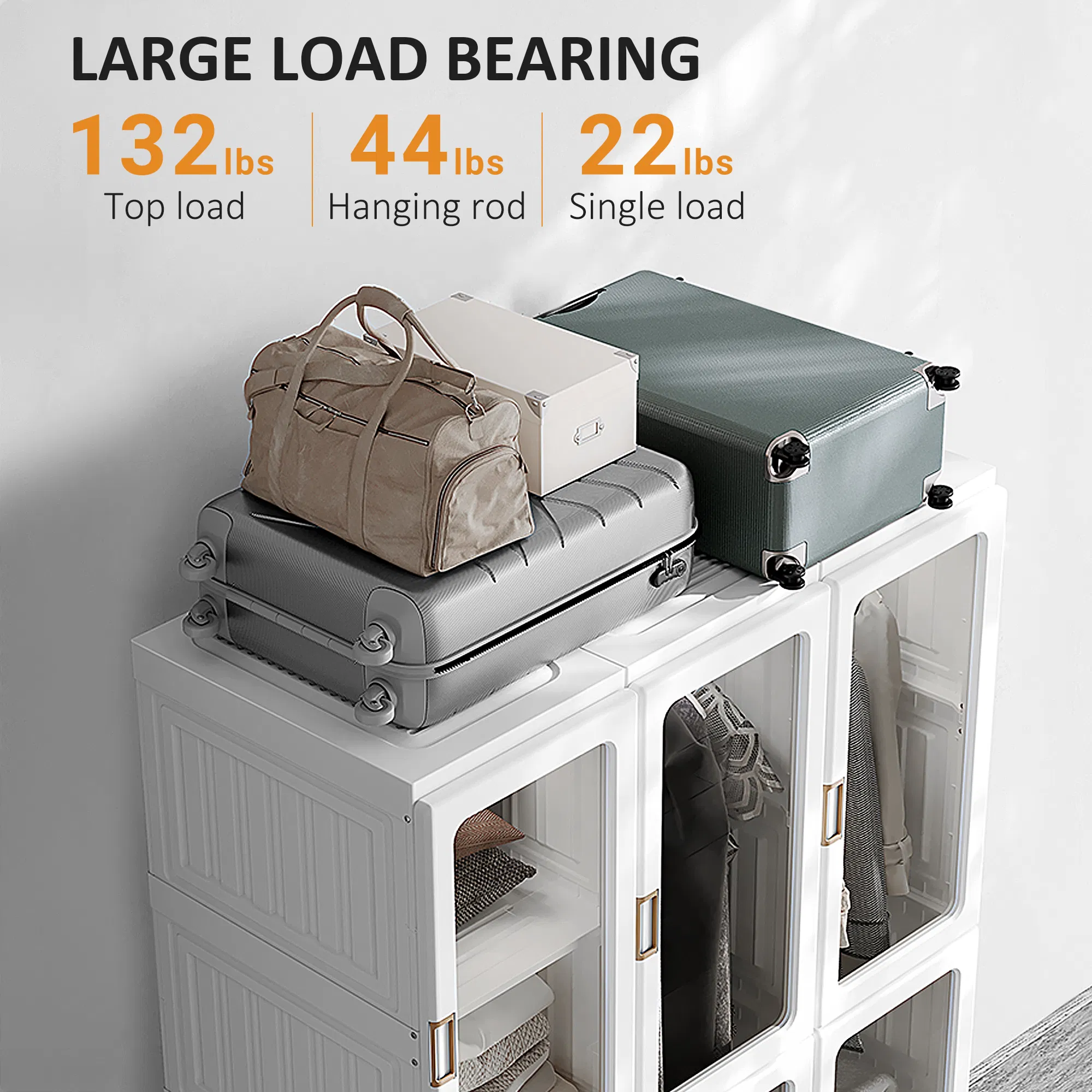 Portable Wardrobe Closet, picture 4 of 5