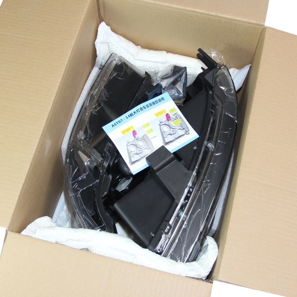 大灯总成-2007-2014 Chevy Avalanche-Black 透明侧反光片-32