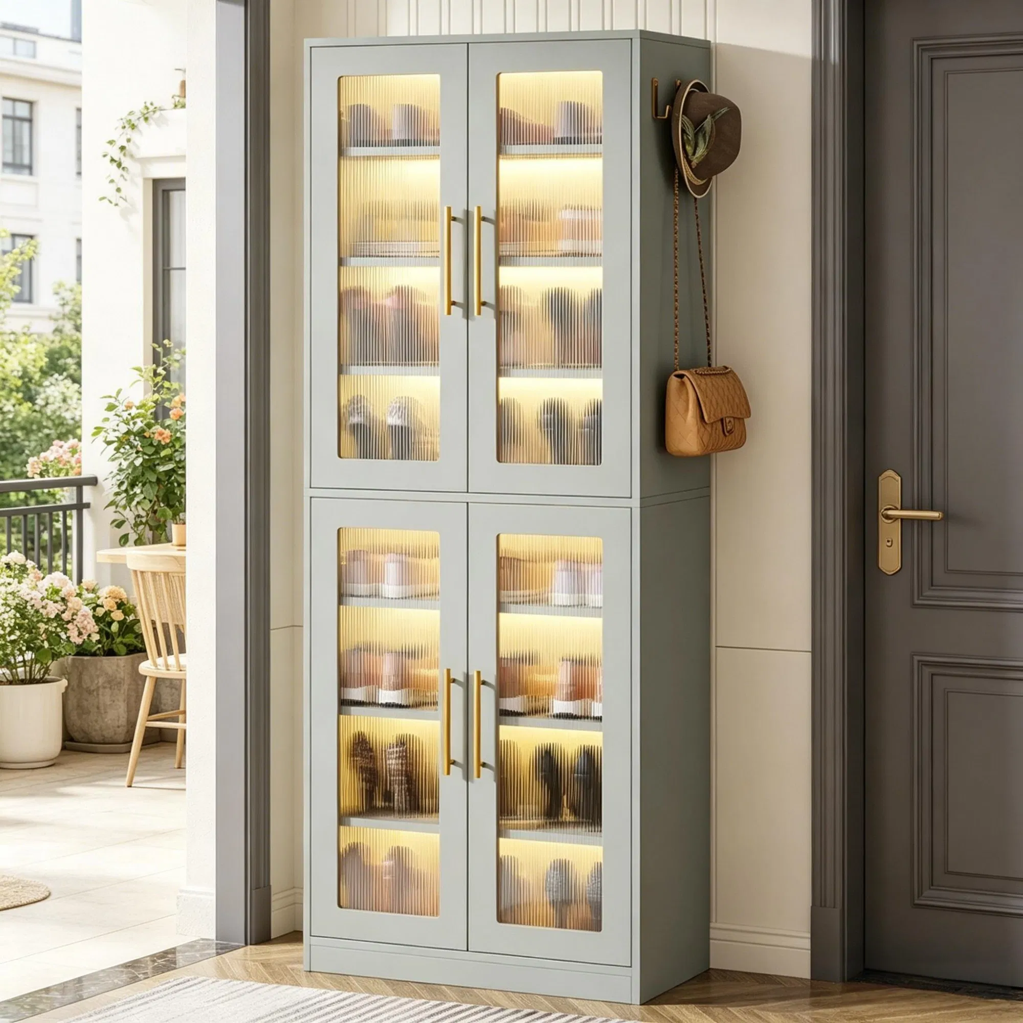 Shoe Storage Cabinet with Acrylic Doors, picture 3 of 5