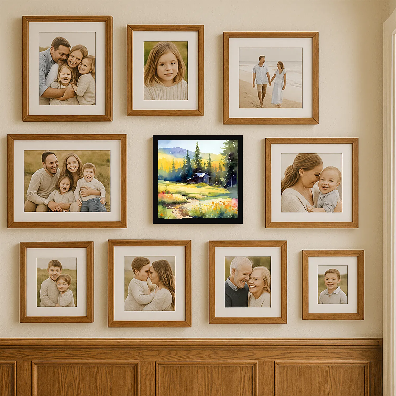 Framed Metal Print, Square 8x8, picture 2 of 3