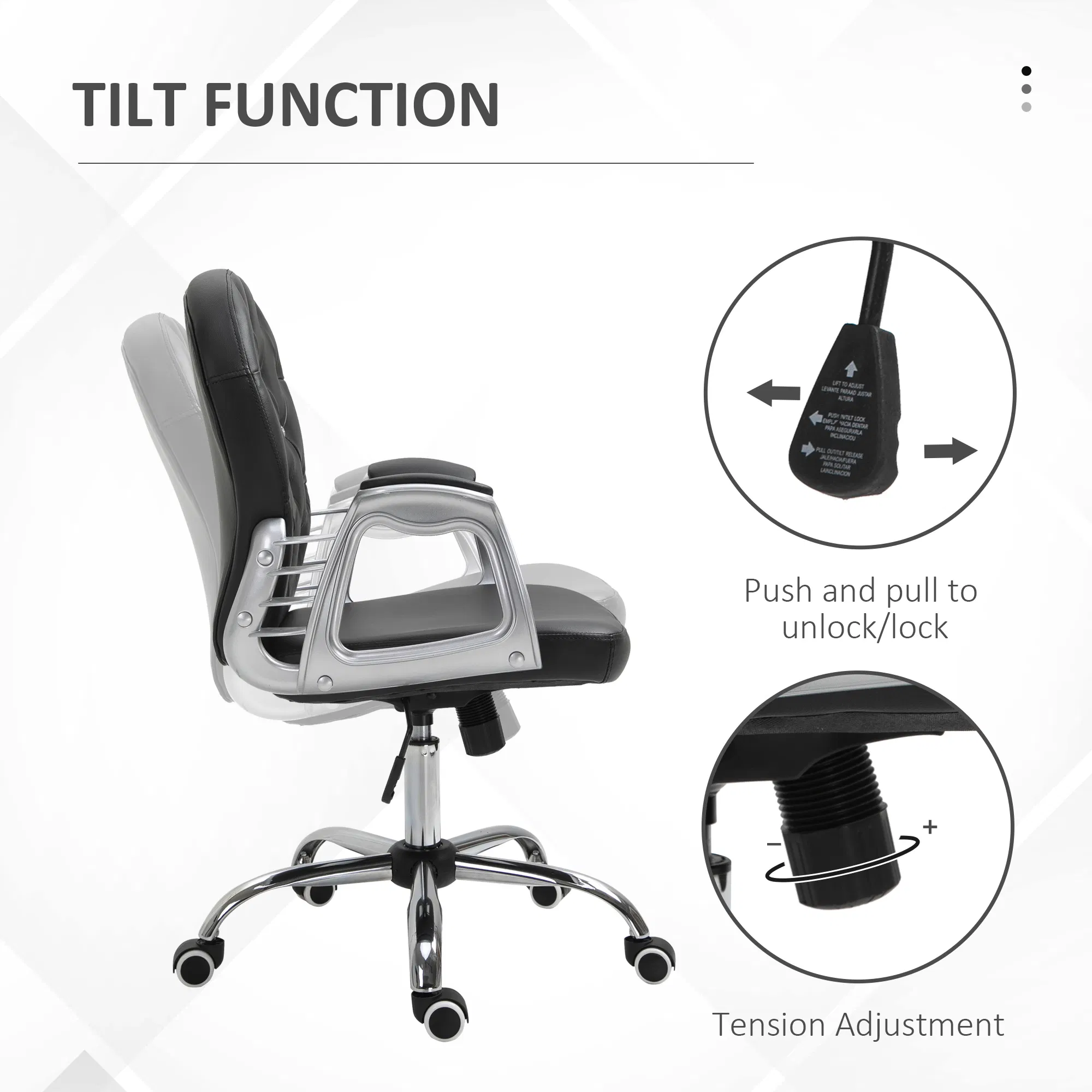Ergonomic Office Chair — Comfortable Computer Desk Chair — photo 4