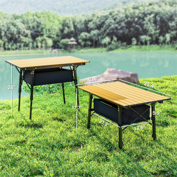 Aluminum Small Folding Table /  Dining Table-9