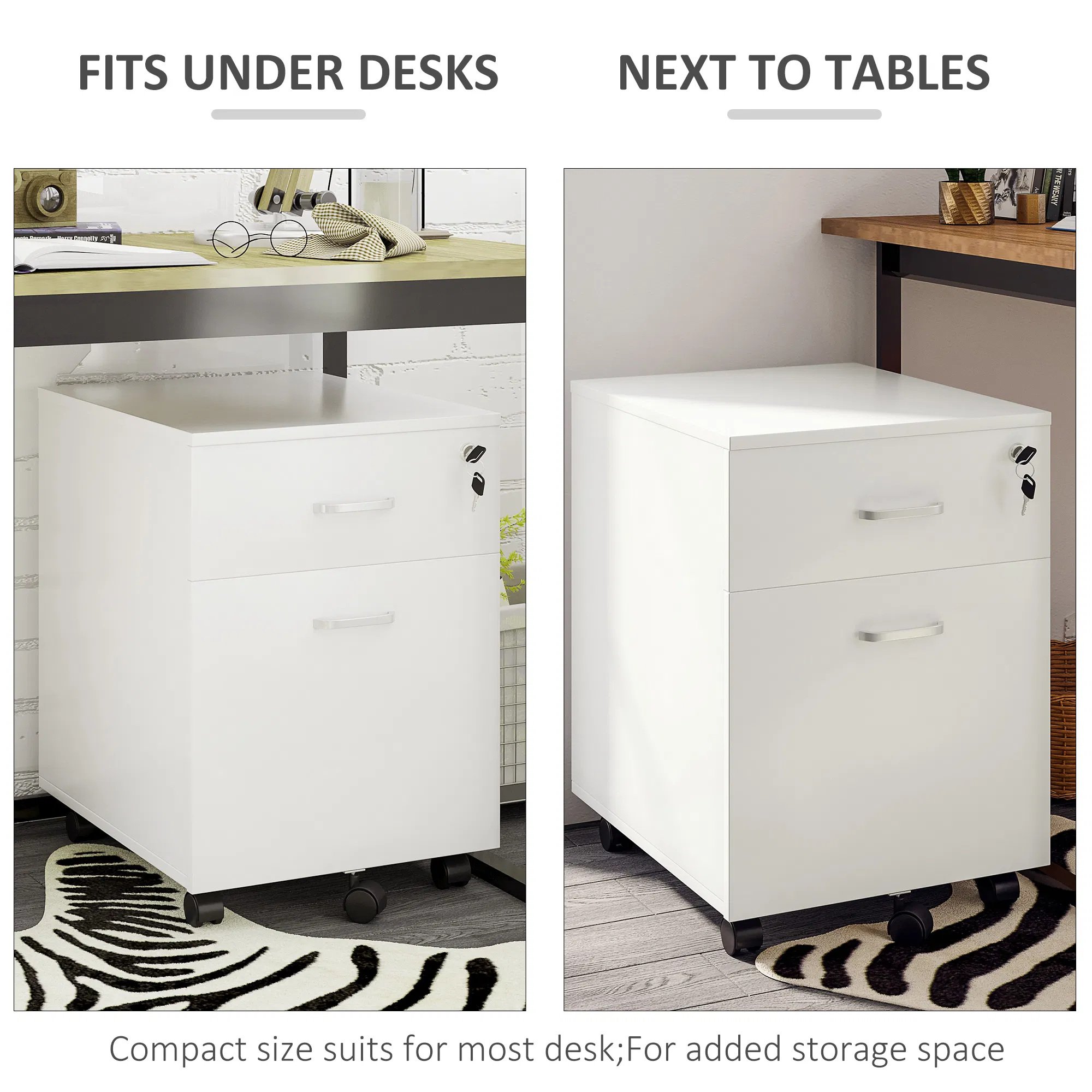 Two Drawer File Cabinet, picture 4 of 5