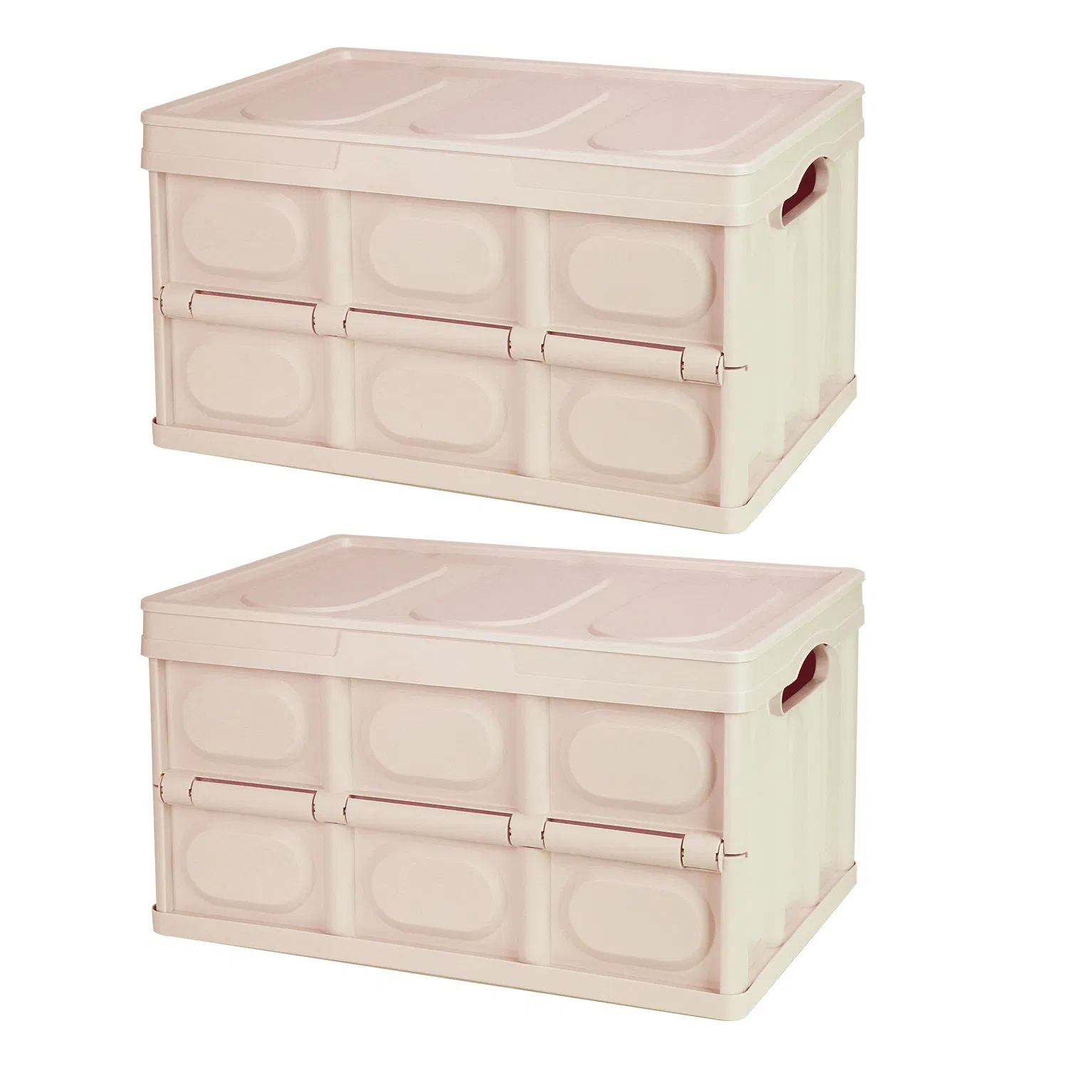 Collapsible Camping Storage Crate with Lid