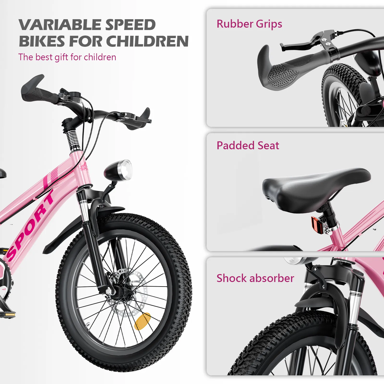 24 Inch Kids Mountain Bike for Boys & Girls Ages 7-12 β photo 6