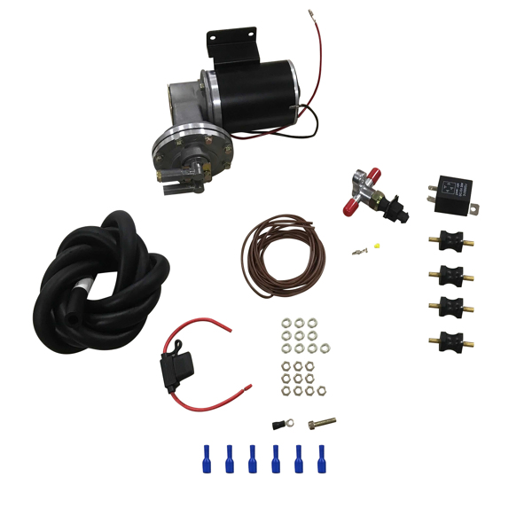 真空泵 Electric Vacuum Pump Kit Mounting Hardware for Brake Booster 12 Volt 18 to 22-3
