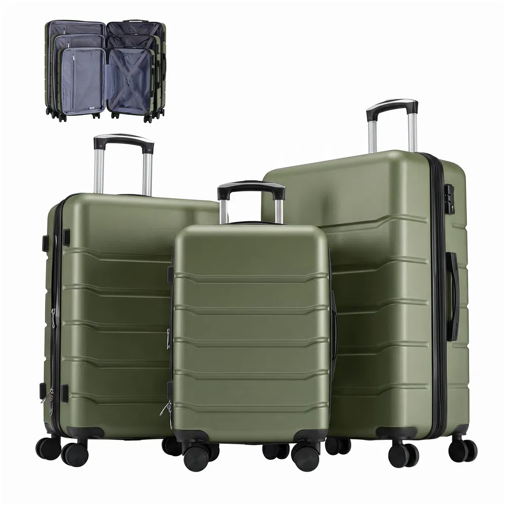 Carry-On Luggage, Hard Shell ABS Suitcase with Double Spinner Wheels, Lightweight Expandable Rolling Luggage with TSA Lock image 18