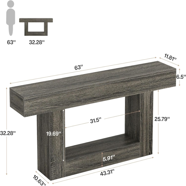 Long Console Table/Living room table-11