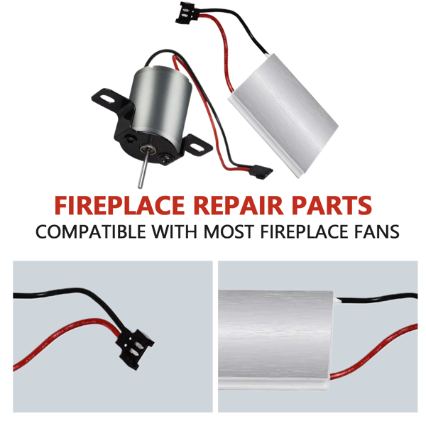 For Stove Burner Fan Fireplace Heating Replace Parts Eco Friendly Motor Tool-22