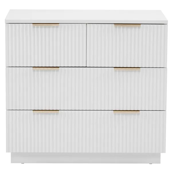 Four-Drawer Bedside Cabinet