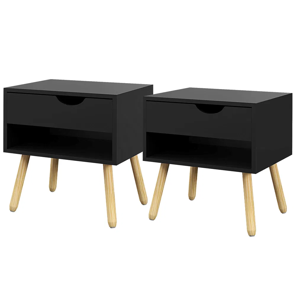 Nightstand Set with Drawer, picture 5 of 5