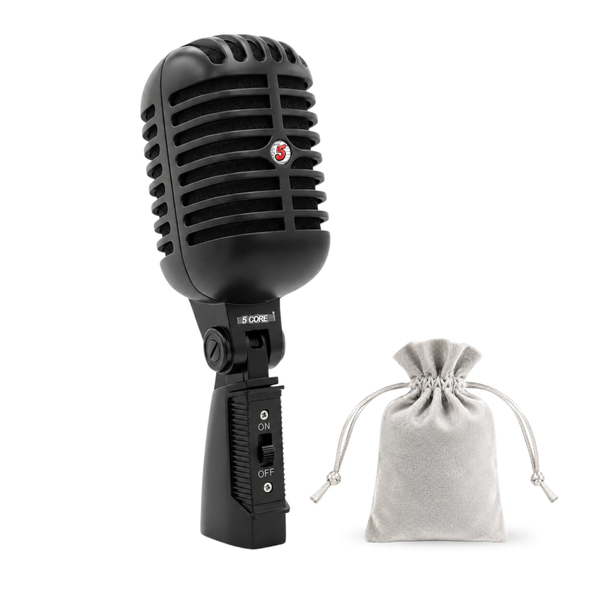5Core Vintage Microphone Classic Dynamic Professional XLR Studio Retro Style Mic