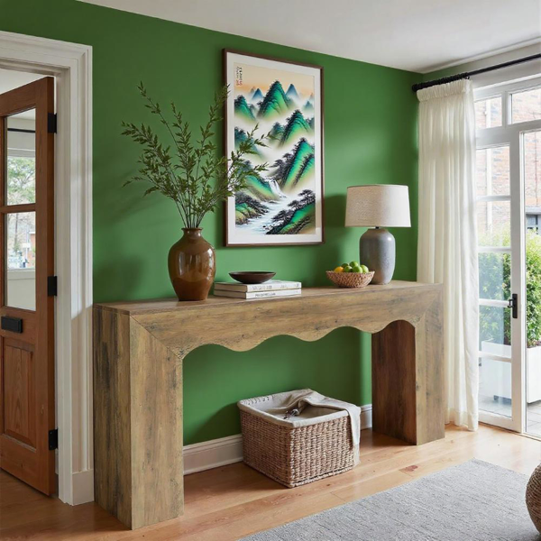 Long Console Table/Living room table(Not Supported non-defective remorse returns)-12