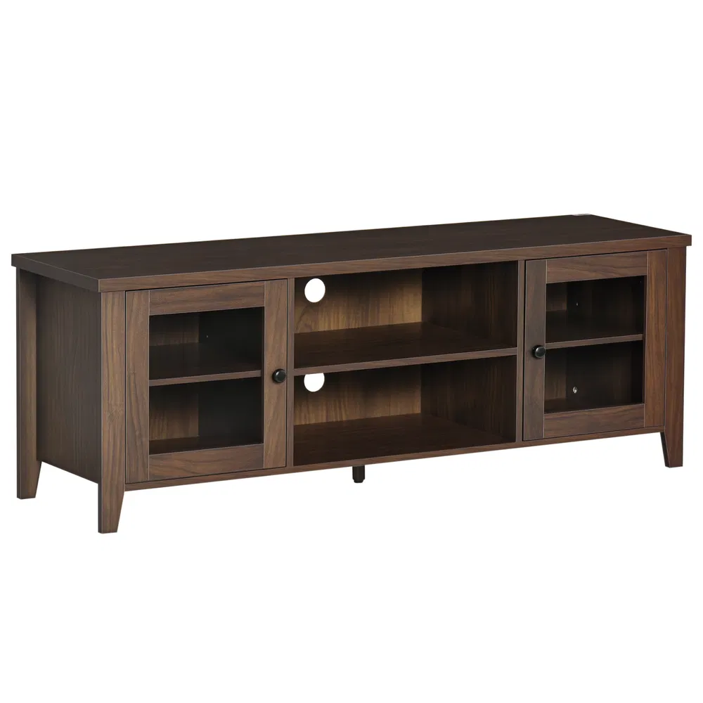 Wood TV Stand with Storage, picture 5 of 5