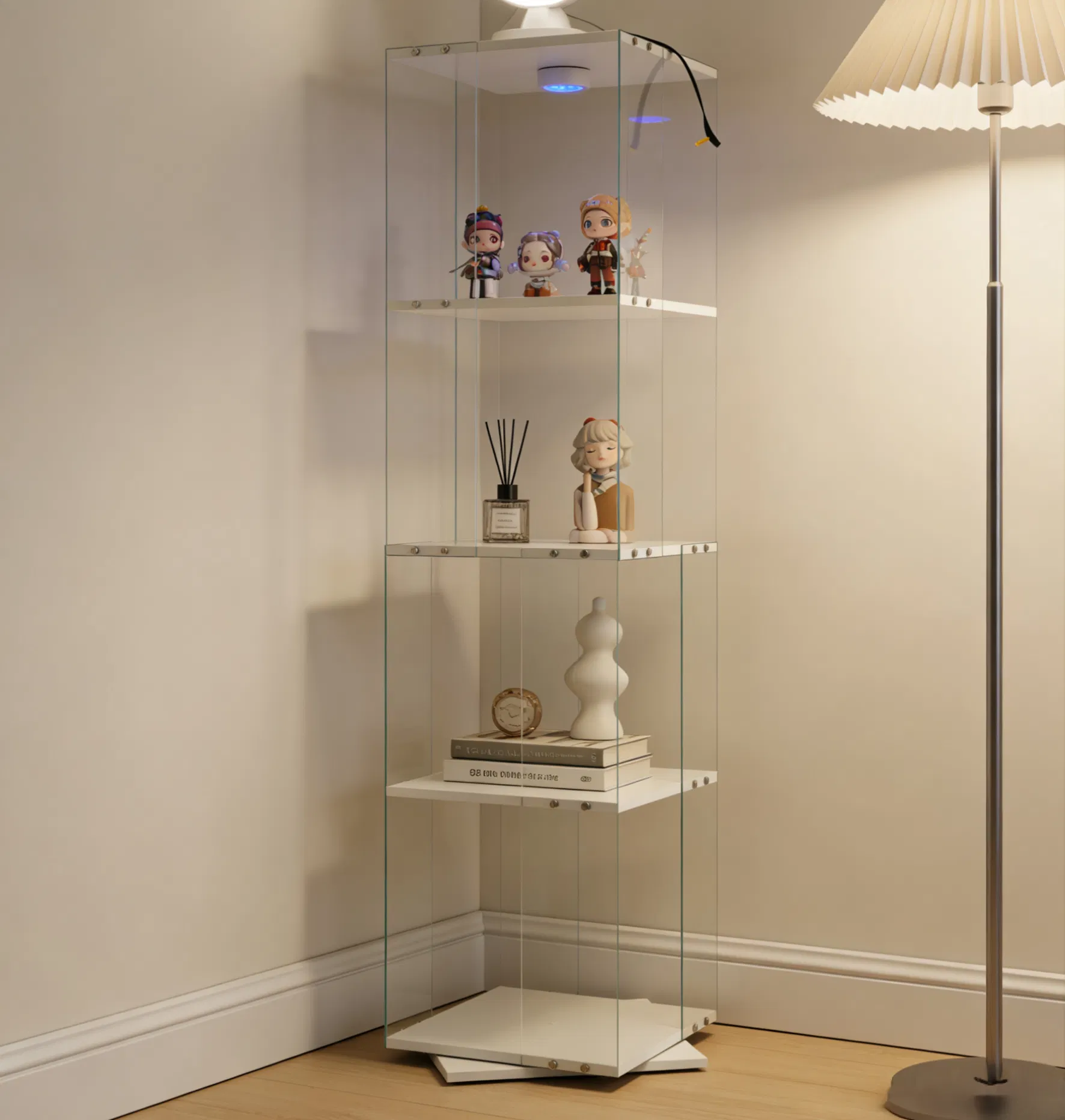 Tempered Glass Display Cabinet, picture 2 of 5