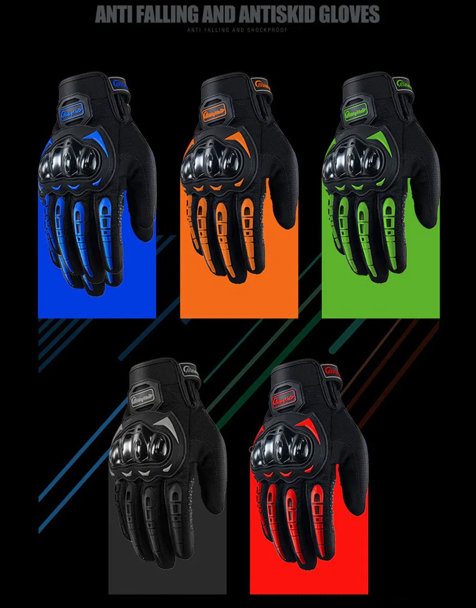 Racing Motorcycle Motorbike Motocross Riding Dirt Bike Full Finger Sports Gloves image 4