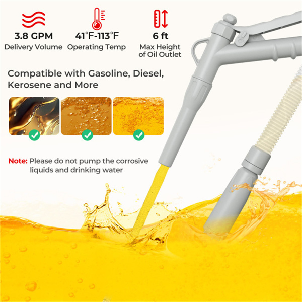 燃油输送泵带喷嘴  (amazon shipping-发货, WALMART禁止销售)周末不发货-19