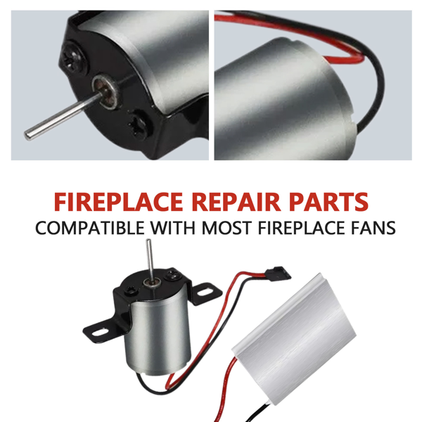 For Stove Burner Fan Fireplace Heating Replace Parts Eco Friendly Motor Tool-26