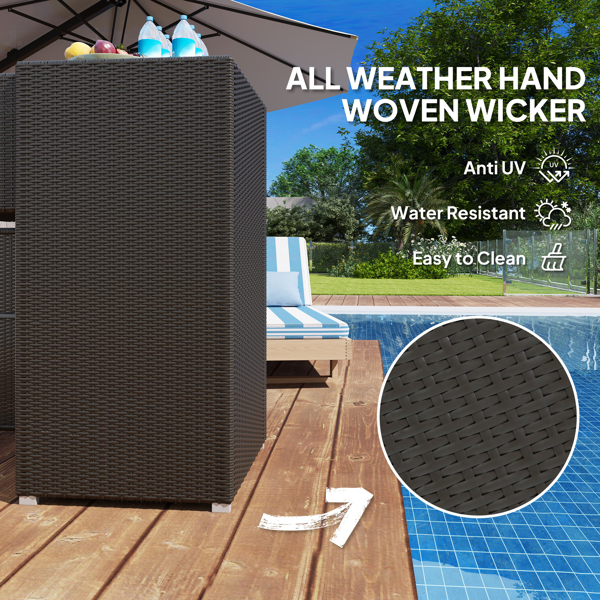 Outdoor Towel Rack/Storage Cabinets/Lockers/rolling wardrobe-14