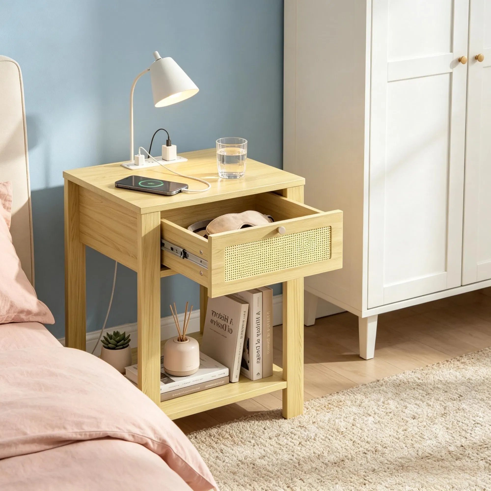 Farmhouse Side Table Set, picture 2 of 3