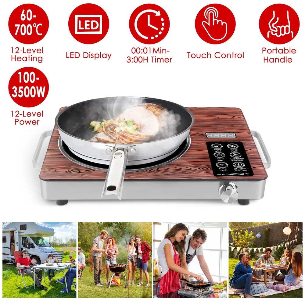 7000W Electric Double Ceramic Stove/ 3500W Electric Single Ceramic Stove Options 3 Colors Available image 16