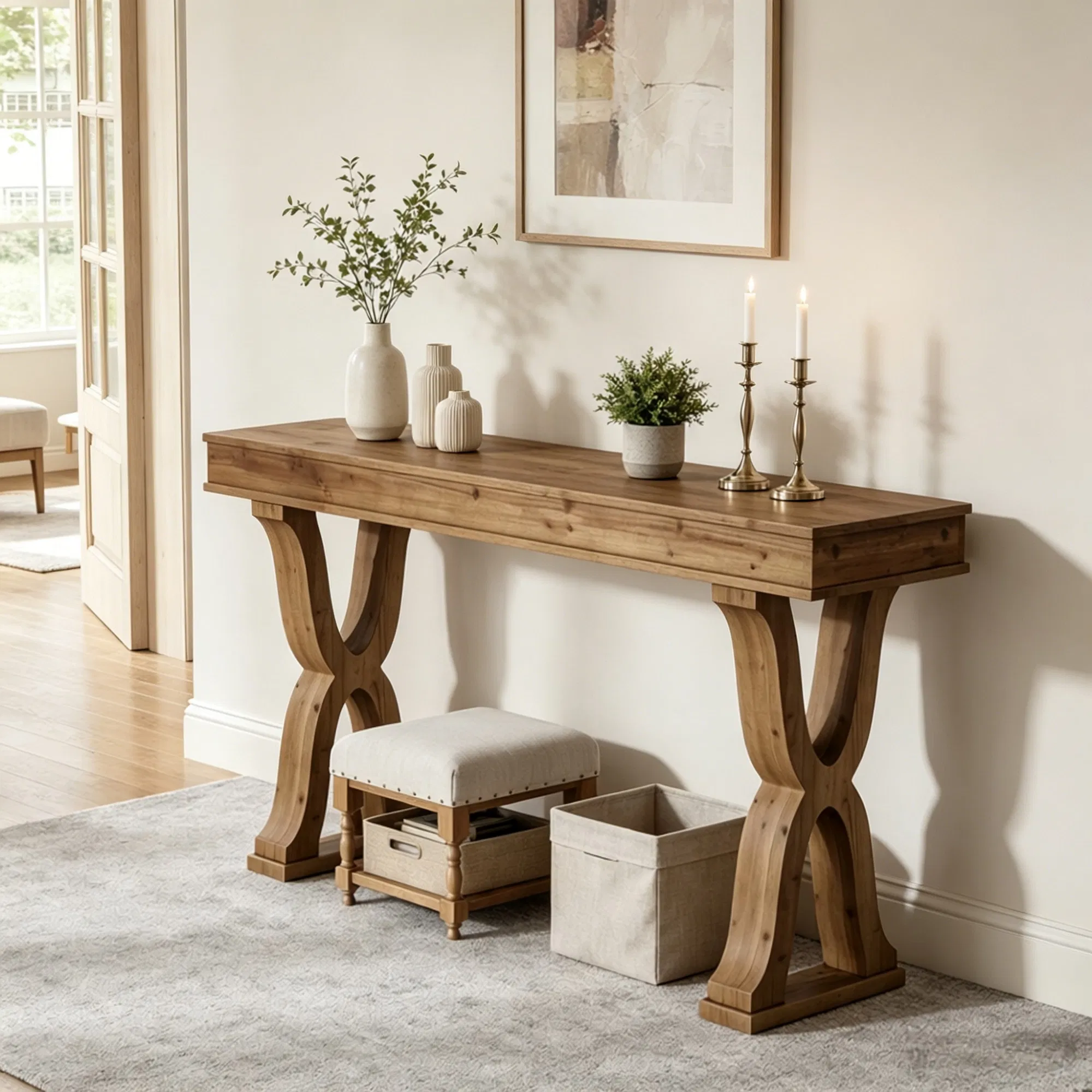 Rustic Long Console Table, picture 3 of 5