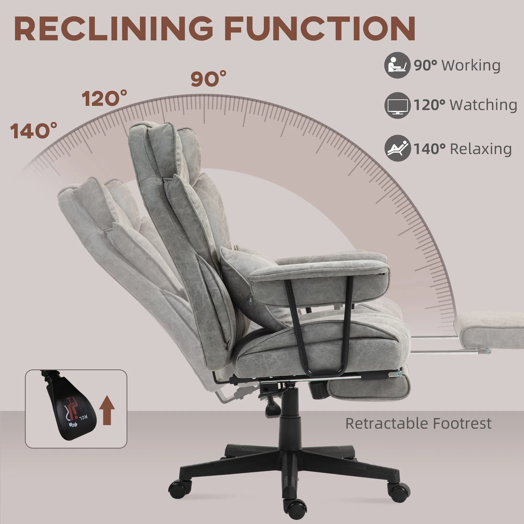 Big and Tall Office Chair, picture 3 of 5